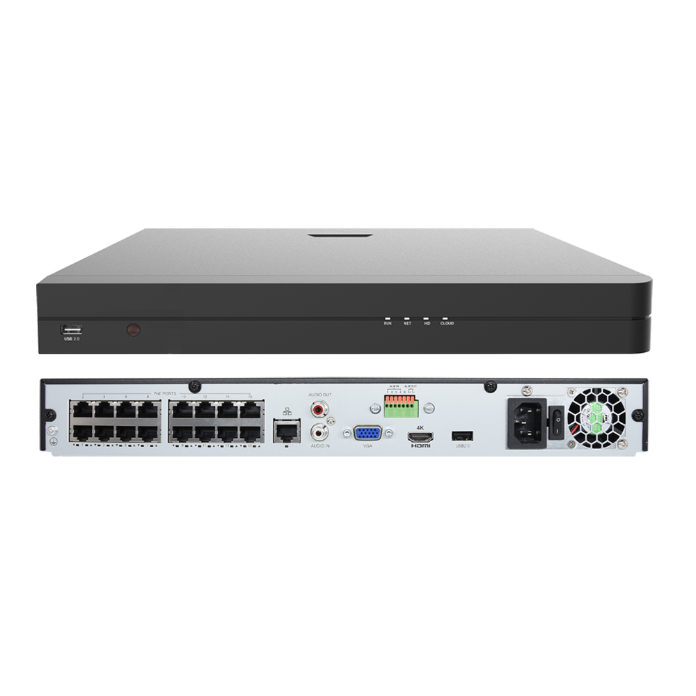 NVR 16 Canaux PoE AI 4K BC-N162UN-93BIQ-P16 – Enregistreur Vidéo IP Professionnel